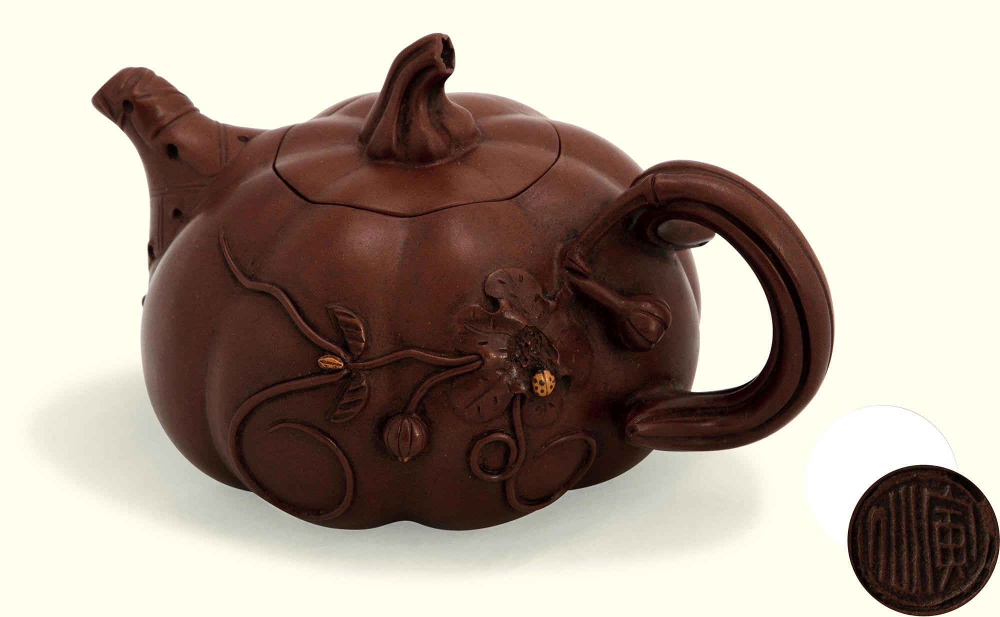 【汪寅仙紫砂瓜式壶】拍卖品_图片_价格_鉴赏_紫砂_雅昌艺术品拍卖网