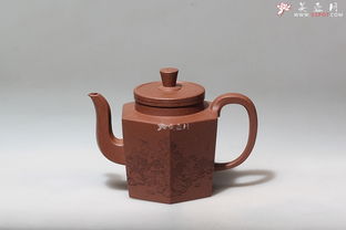 紫砂壶工艺艺术师潘旭东作品大彬六方 泥料