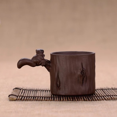 紫砂杯手造器 民间手艺人呐山的紫砂艺术坚守